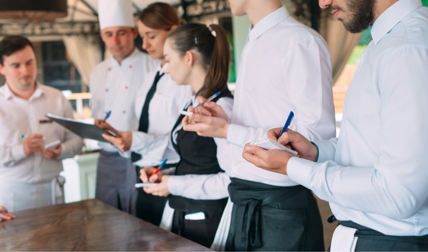 restaurant staff